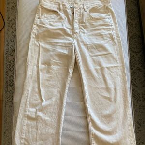 American eagle wide leg crop jeans